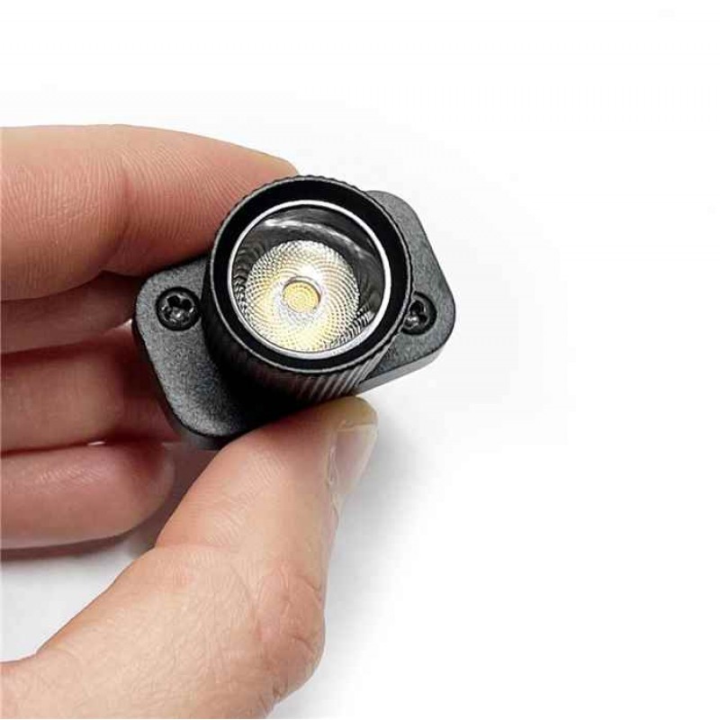 Светильник магнитный трековый Kloodi KDMG-MINI R 3W 3K BK