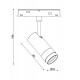 Светильник магнитный трековый Kloodi KDMG-FOCUS35 7W 3K BK