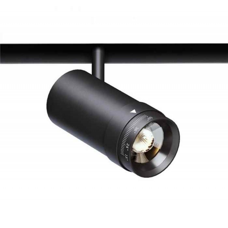 Светильник магнитный трековый Kloodi KDMG-FOCUS45 12W 4K BK