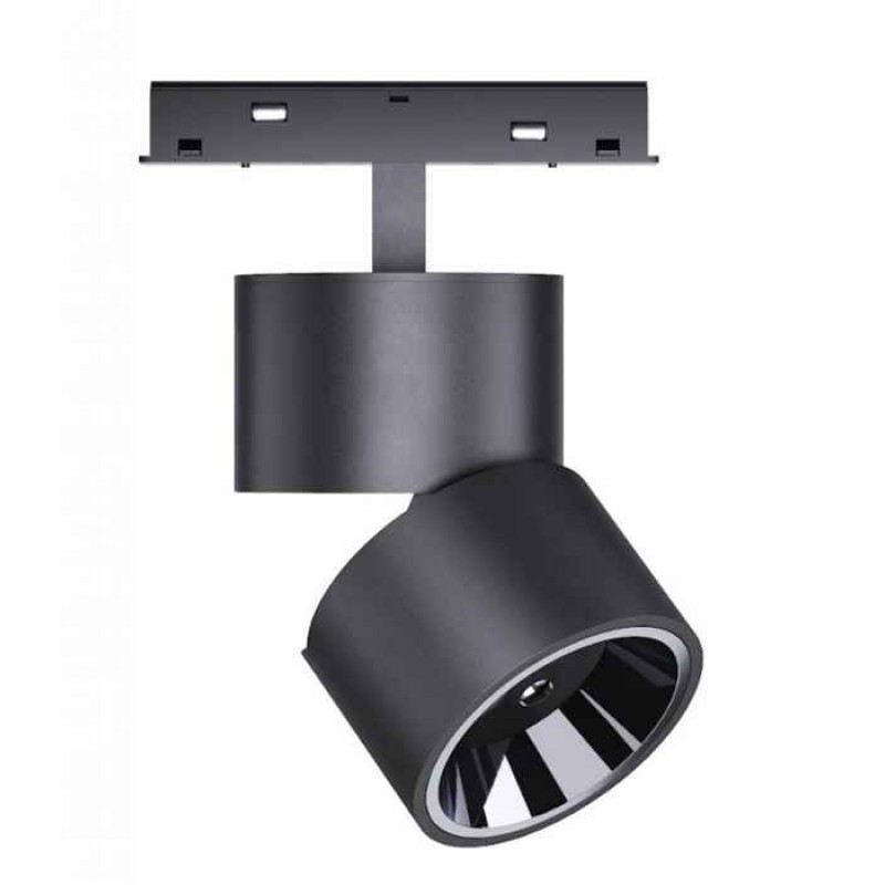 Светильник магнитный трековый Kloodi KDMG-SPLIT75 9W 3K BK