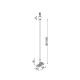 Тросовый подвес Kloodi KDMG-TRN S-KIT 1.5M
