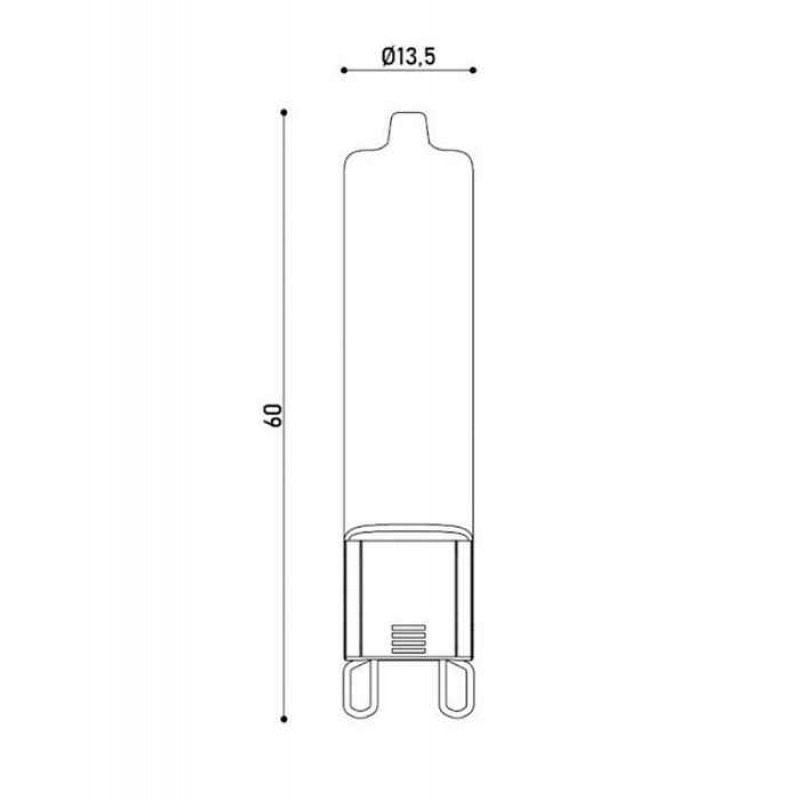 Лампа світлодіодна Kloodi G9-4W COB 4K DIM , 4W 4000K G9 Dimmable