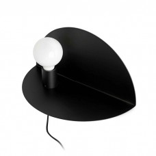 Бра - Faro 1004 Nit Left black wall lamp