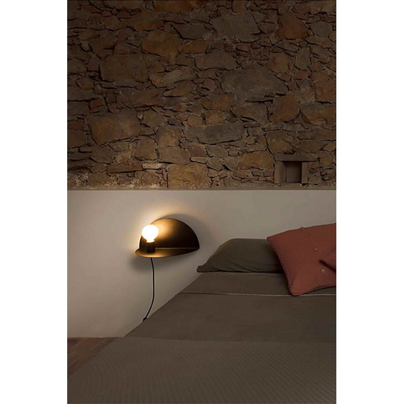 Бра - Faro 1004 Nit Left black wall lamp