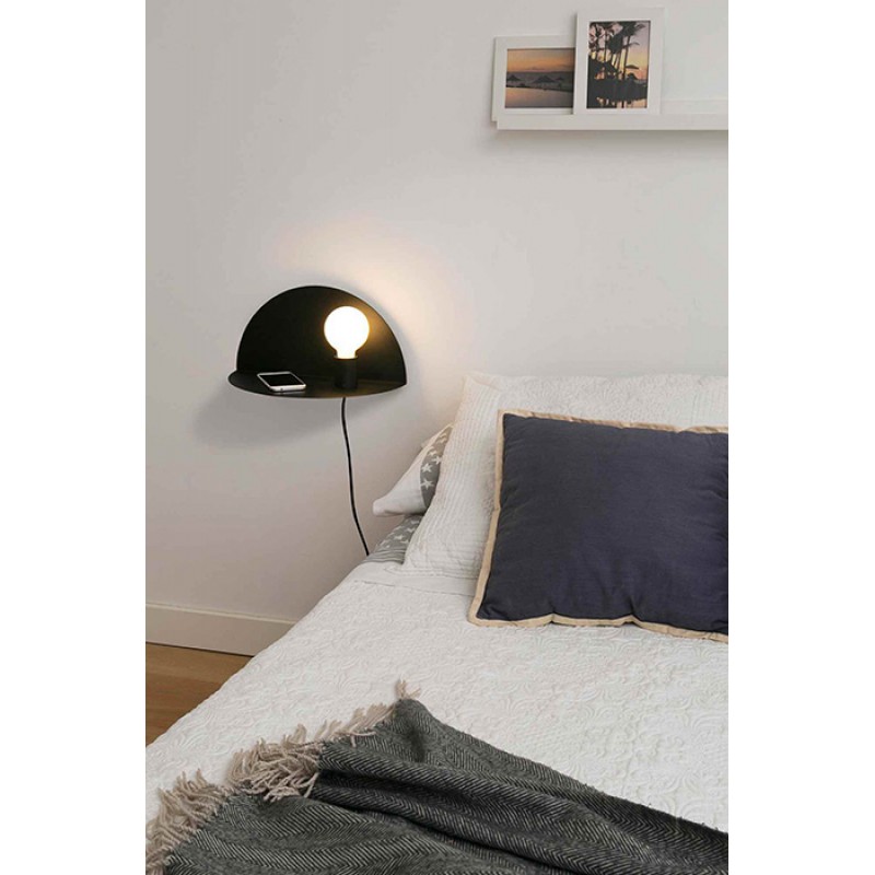 Бра - Faro 1006 Nit Right black wall lamp