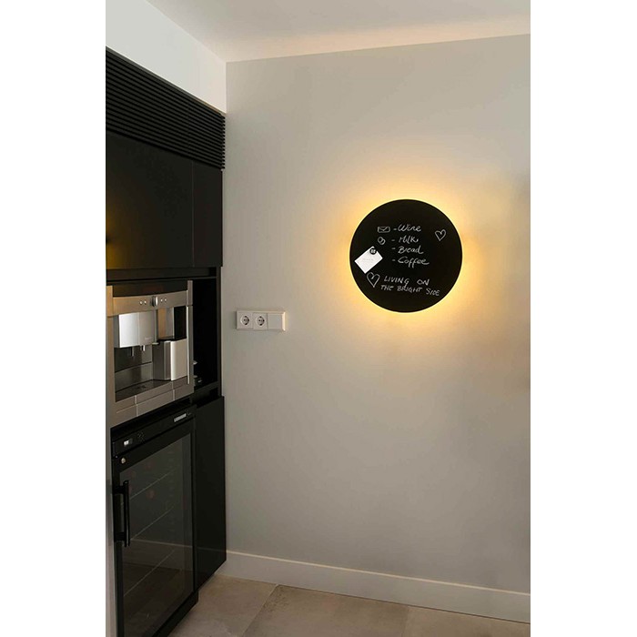Настенный светильник Faro 1041 Board 450 Black wall lamp 12W, 10 Вт, 750 лм, 2700K