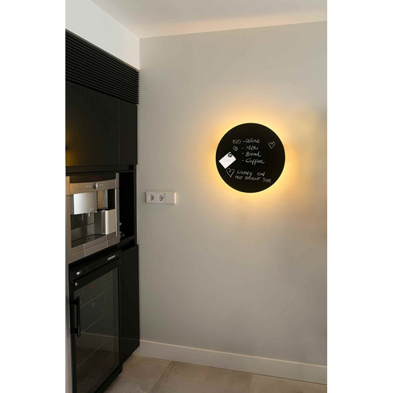 Настенный светильник Faro 1041 Board 450 Black wall lamp 12W, 10 Вт, 750 лм, 2700K