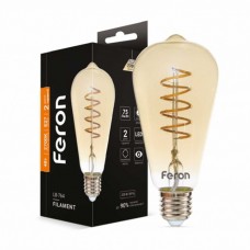 Светодиодная лампа Feron 1867 DH014, ST64 4W 2700К E27, 300°
