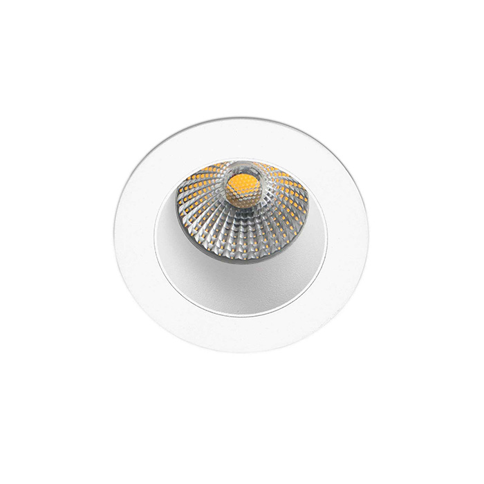 Точечный светильник Faro 2100301 CLEAR White downlight 7W 3000K, 7 Вт, 403 лм, 3000K