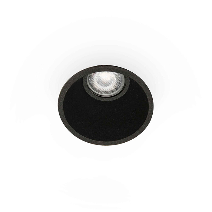 Точковий світильник Faro 2100502 FRESH Black downlight GU10