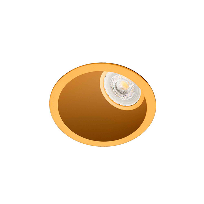 Точковий світильник Faro 2100603 Fresh Gold wall washer GU10 25°