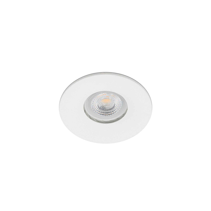 Точковий світильник Faro 2100801 WET White downlight GU10 IP44