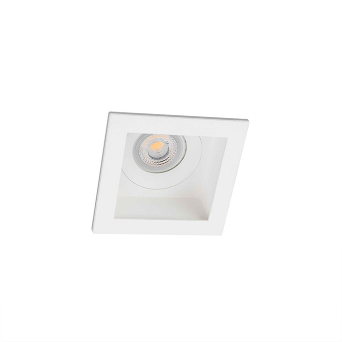 Точковий світильник Faro 2100901 MOIST White downlight GU10 IP44