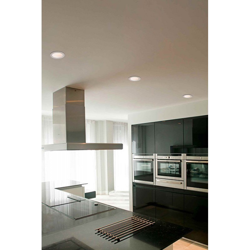 Точечный светильник Faro 2101001 FOX white recessed 2700K, 5 Вт, 500 лм, 2700K