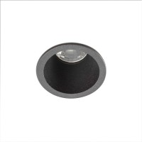 Точковий світильник Faro 2101002 FOX black recessed 2700K, 5 Вт, 500 лм, 2700K