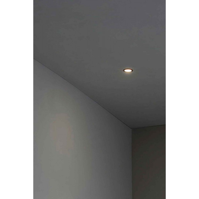 Точковий світильник Faro 2101302 Fox 50 Black orientable recessed lamp 2700K, 5 Вт, 500 лм, 2700K