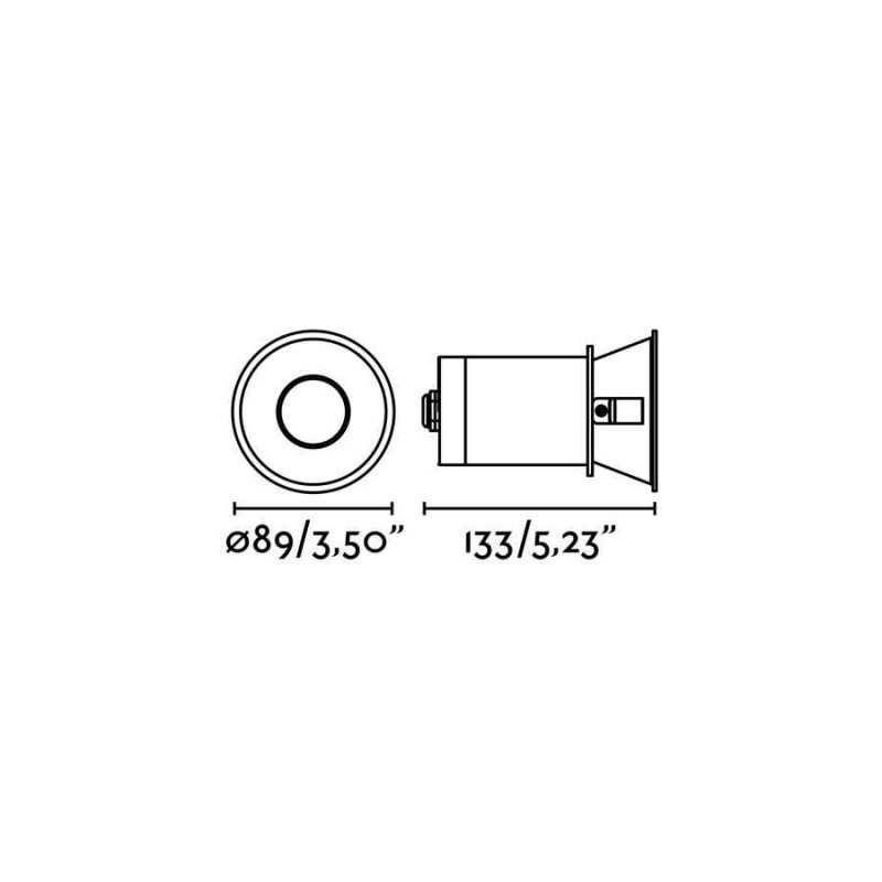 Точечный светильник Faro 2101401 Fresh IP65 White downlight GU10