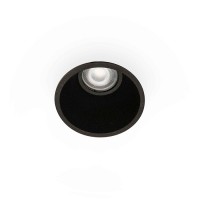 Точковий світильник Faro 2200502 FRESH IP44 Black downlight GU10