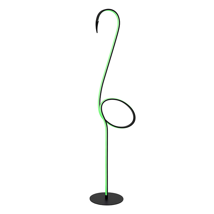 Торшер - Lucide 05745/14/99 Flamingo, 14 Вт, 621 лм, RGB