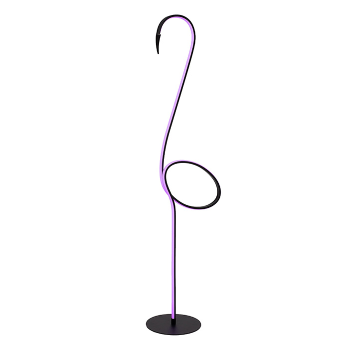 Торшер - Lucide 05745/14/99 Flamingo, 14 Вт, 621 лм, RGB