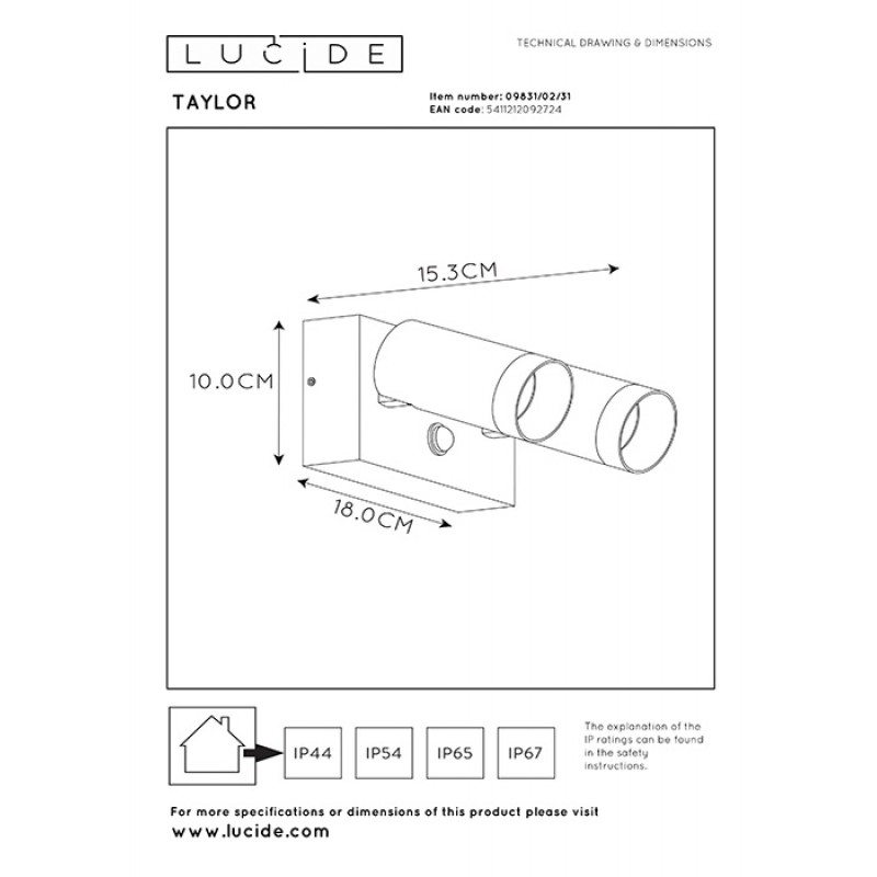 Спот - Lucide 09831/02/31 Taylor