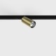 Світильник прожекторний LTX IN_LINE TUB S A 60 DALI 4x, D30mm, H60mm, LED 5.4W, 2700K, латунь/чорний (06.0361.8.927.BR/BK.DALI.4x)