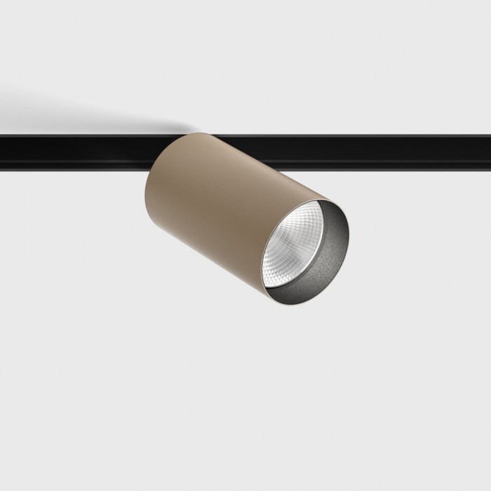 Прожекторный светильник LTX IN_LINE TUB M A 90 DALI 4x, D52mm, H90mm, LED 10.8W, 4000K, sahara beige/черный (06.0591.14.940.SB/BK.DALI.4x)