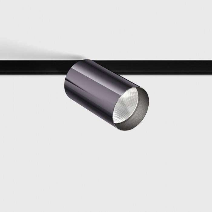 Прожекторный светильник LTX IN_LINE TUB M A 90, D52mm, H90mm, LED 10.8W, 3000К, diamond black/черный (06.0591.14.930.DB/BK)