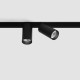 Світильник прожекторний LTX IN_LINE TUB S A 60 X2 DALI 4x, D30mm, H60mm, L211mm, LED 2x4.5W, 2700K, чорний (06.2301.14.927.BK.DALI.4x)