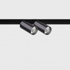 Світильник прожекторний LTX IN_LINE TUB S A 60 X2 DALI 4x, D30mm, H60mm, L211mm, LED 2x4.5W, 2700K, diamond black (06.2301.14.927.DB.DALI.4x)