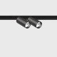Світильник прожекторний LTX IN_LINE TUB S A 60 X2 DALI 4x, D30mm, H60mm, L211mm, LED 2x4.5W, 2700K, midnight (06.2301.14.927.MN.DALI.4x)