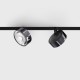 Світильник LTX IN_LINE SOL MINI, D75mm, H26mm, LED 6.3W, 3000К, diamond black/чорний (06.7526.7.930.DB/BK)