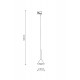 Трековий світильник TK Lighting 10649 TRACER CONO 1 phaze