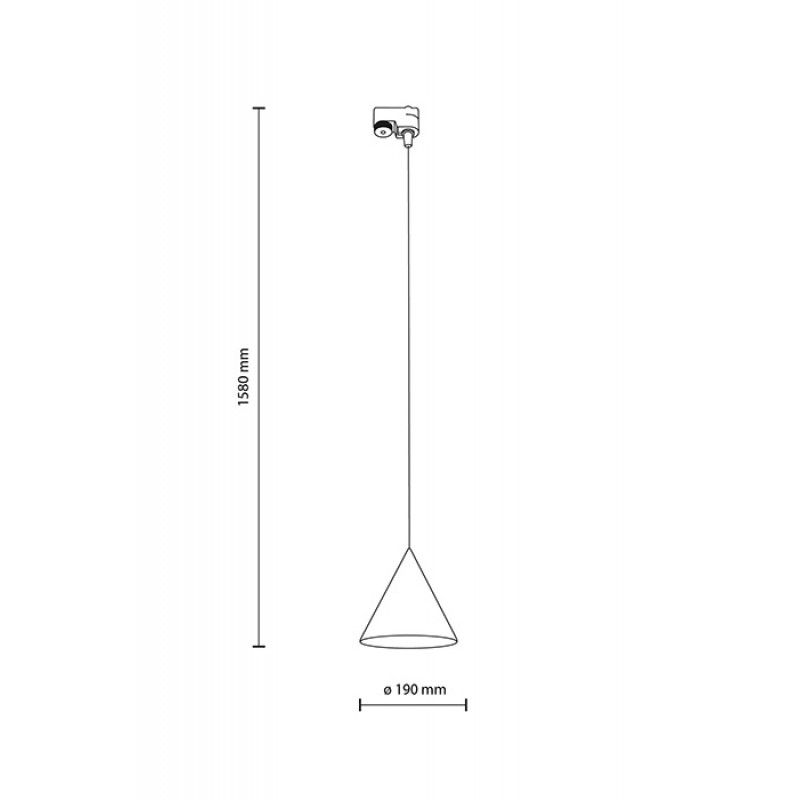 Трековый светильник TK Lighting 10652