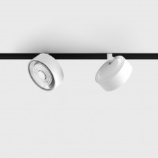 Світильник прожекторний LTX IN_LINE SOL MINI, 2-х групний, ON/OFF, D75mm, H26mm, LED 6.3W, 3000K, білий (06.7526.7.930.WH.2G)