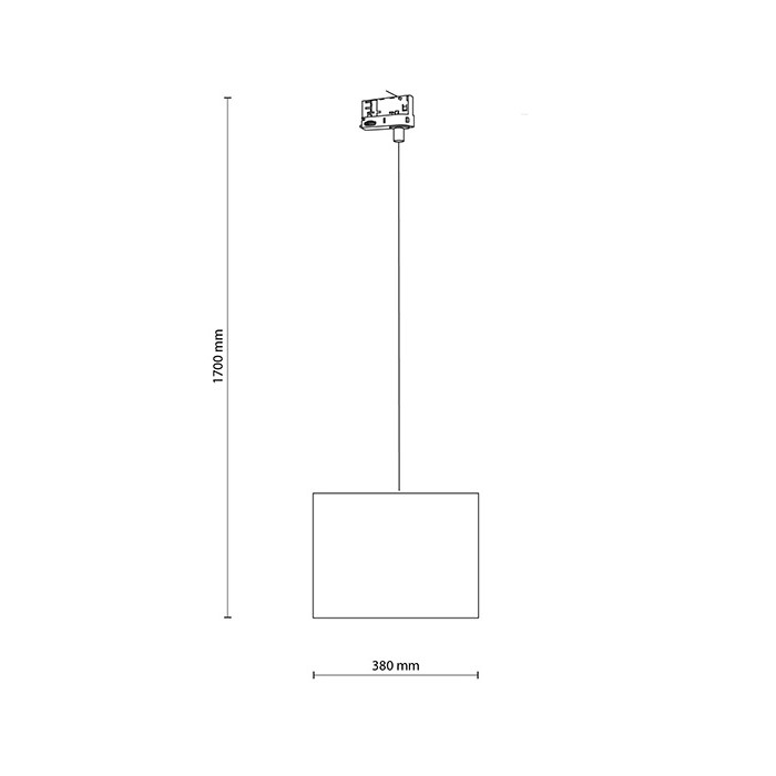 Трековый светильник TK Lighting 10689 TRACER 3 phaze