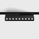 Светильник линейный LTX IN_LINE COMFORT B ??205 DALI 4x, L205mm, W24.5mm, H107mm, LED 12W, 3000К, черный (06.2052.12.930.BK.DALI.4x)