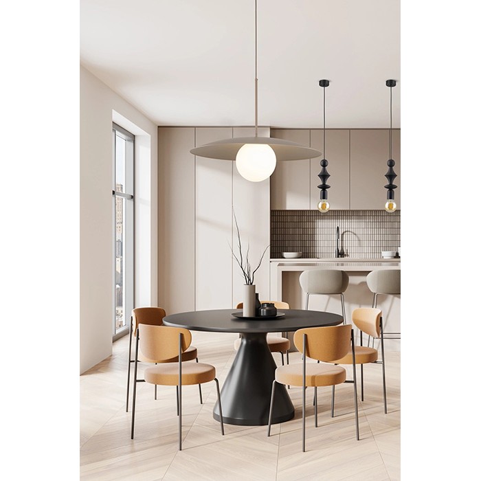 Подвесной светильник, люстра TK Lighting 10910 Slate E27 1x15W IP20 бежевый Подвесной светильник, люстра TK Lighting 10910 Slate E27 1x15W IP20 бежевый