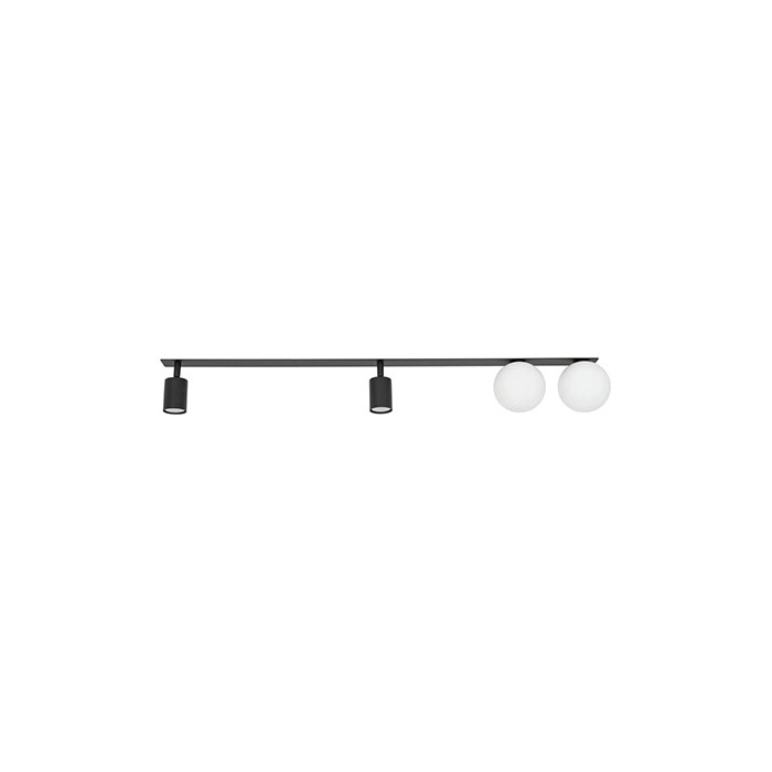 Светильник поворотный, спот TK Lighting 10929 Vox GU10+G9 4x10W+8W IP20 черный Светильник поворотный, спот TK Lighting 10929 Vox GU10+G9 4x10W+8W IP20 черный