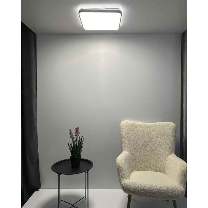 Світильник стельовий Nowodvorski 10992 Agnes Square LED Pro 1x32W 4000K 3100Lm IP44 білий Світильник стельовий Nowodvorski 10992 Agnes Square LED Pro 1x32W 4000K 3100Lm IP44 білий