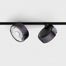 Світильник прожекторний LTX IN_LINE SOL, DALI 4x, D95mm, H33mm, LED 10.8W, 3000K, diamond black/чорний (06.9533.14.930.DBG/BK.DALI.4x)