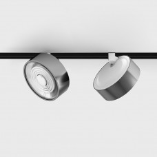 Світильник прожекторний LTX IN_LINE SOL, DALI 4x, D95mm, H33mm, LED 10.8W, 3000K, хром/білий (06.9533.14.930.CR/WH.DALI.4x)