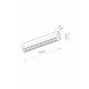 Магнитный трековый светильник Nowodvorski 11311 UT-LVM Focus Swing LED 12w, 12 Вт, 1000 лм, 3000K
