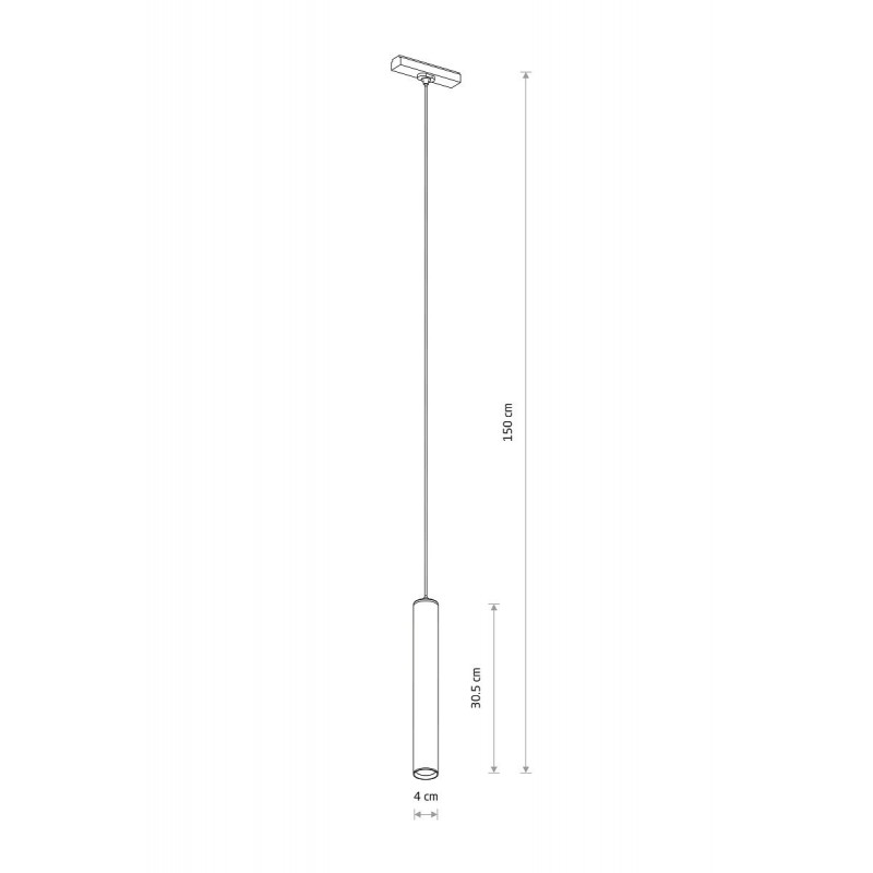 Магнитный трековый светильник Nowodvorski 11317 UT-LVM Roller LED 10w, 10 Вт, 1000 лм, 3000K
