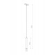 Магнитный трековый светильник Nowodvorski 11317 UT-LVM Roller LED 10w, 10 Вт, 1000 лм, 3000K
