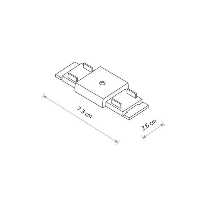 Соединитель линейный Nowodvorski 11322 UT-LVM IP20 черный