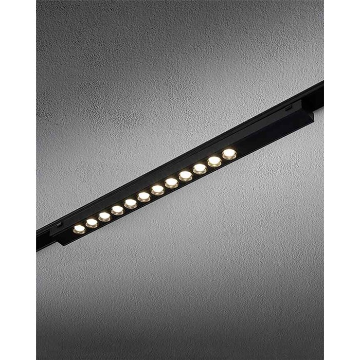 Магнитный трековый светильник Nowodvorski 11331 UT-LVM Focus LED 12W 4000K 1000Lm IP20 черный