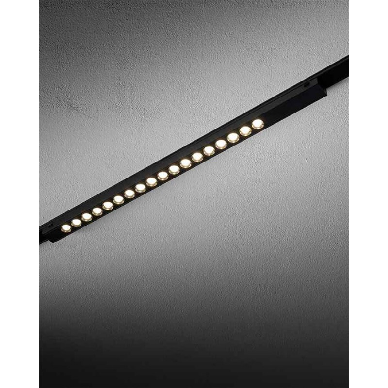 Магнитный трековый светильник Nowodvorski 11332 UT-LVM Focus LED 18W 4000K 1500Lm IP20 черный