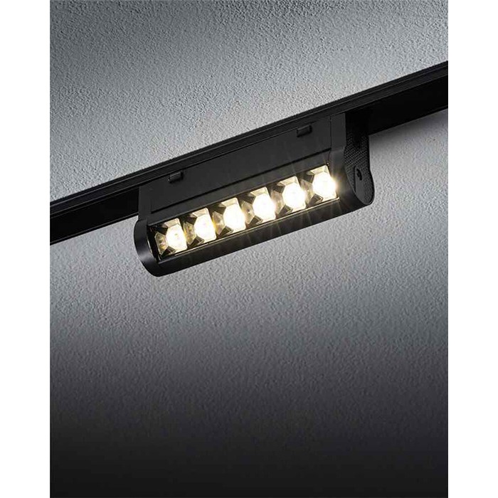 Магнитный трековый светильник Nowodvorski 11335 UT-LVM Focus Swing LED 6W 4000K 500Lm IP20 черный