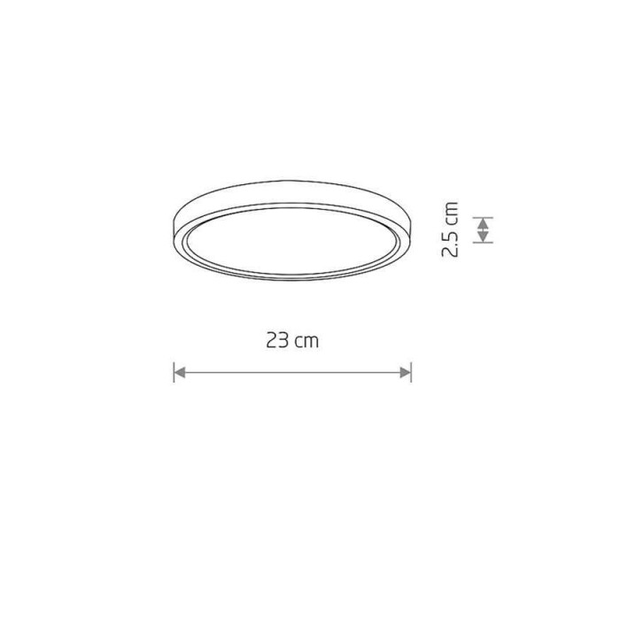 Потолочный светильник Nowodvorski 11357 Multi Led 9W/12W/18W 3000-6000K IP20 белый
